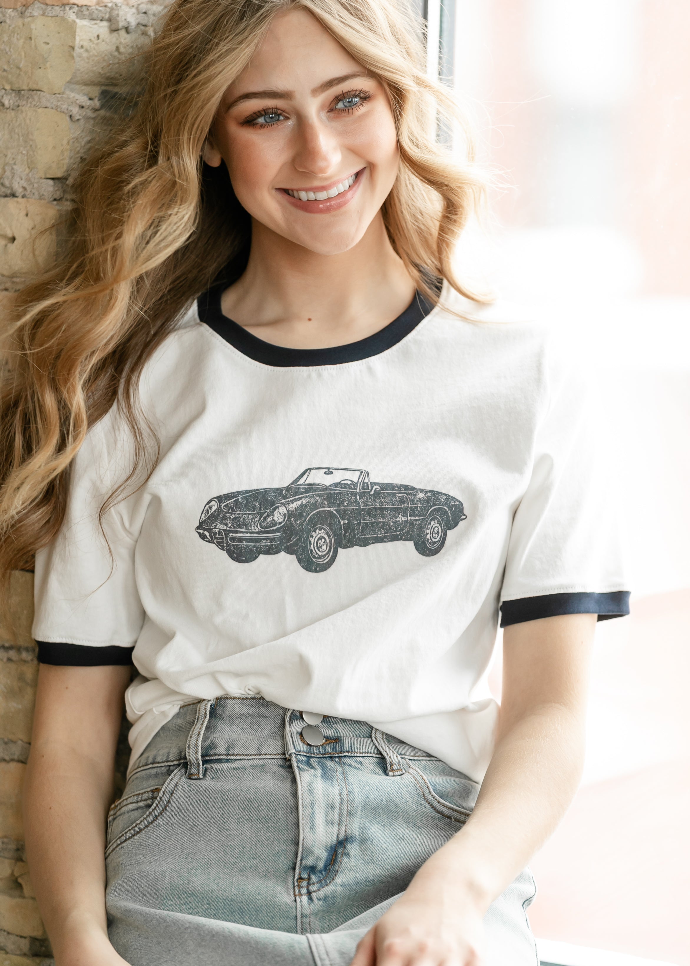 Things Between® Vintage Car Graphic T-Shirt - FINAL SALE