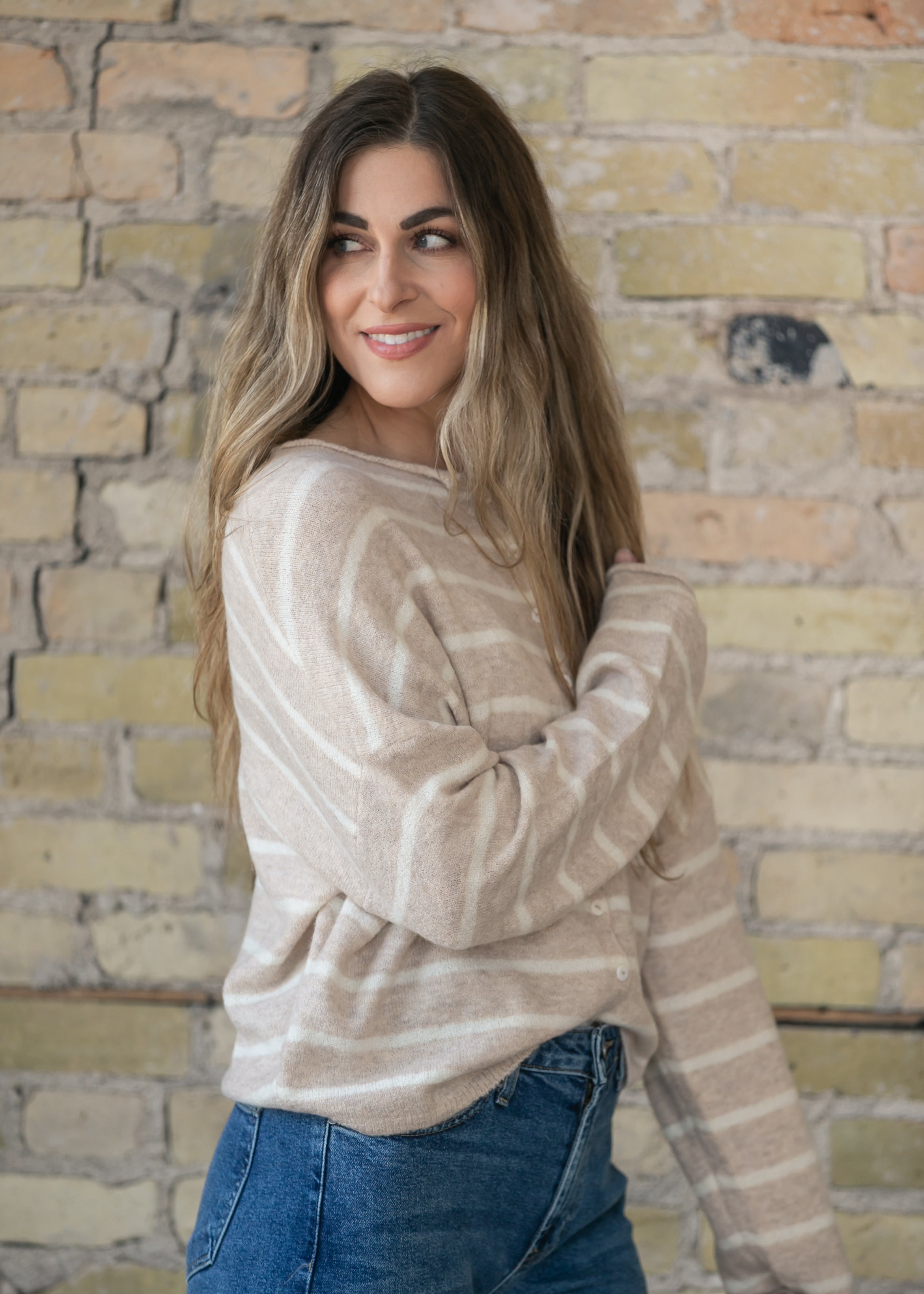 Things Between® Stripe Piper Cardigan